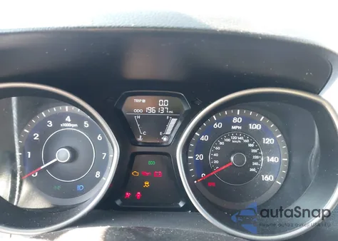 2013 Hyundai Elantra Gls from USA, damaged, VIN 5NPDH4AEXDH373468